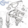 Ideal Standard Plaza Bath Shower Mixer Spare Parts